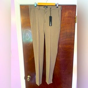 Men Stretch Performance Slim Slit Trouser
